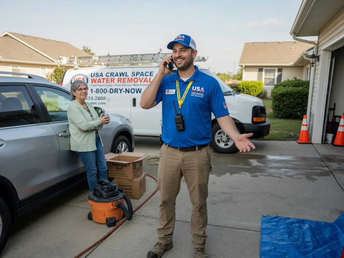 Crawl Space Water Removal Hamburg, AR FAQs